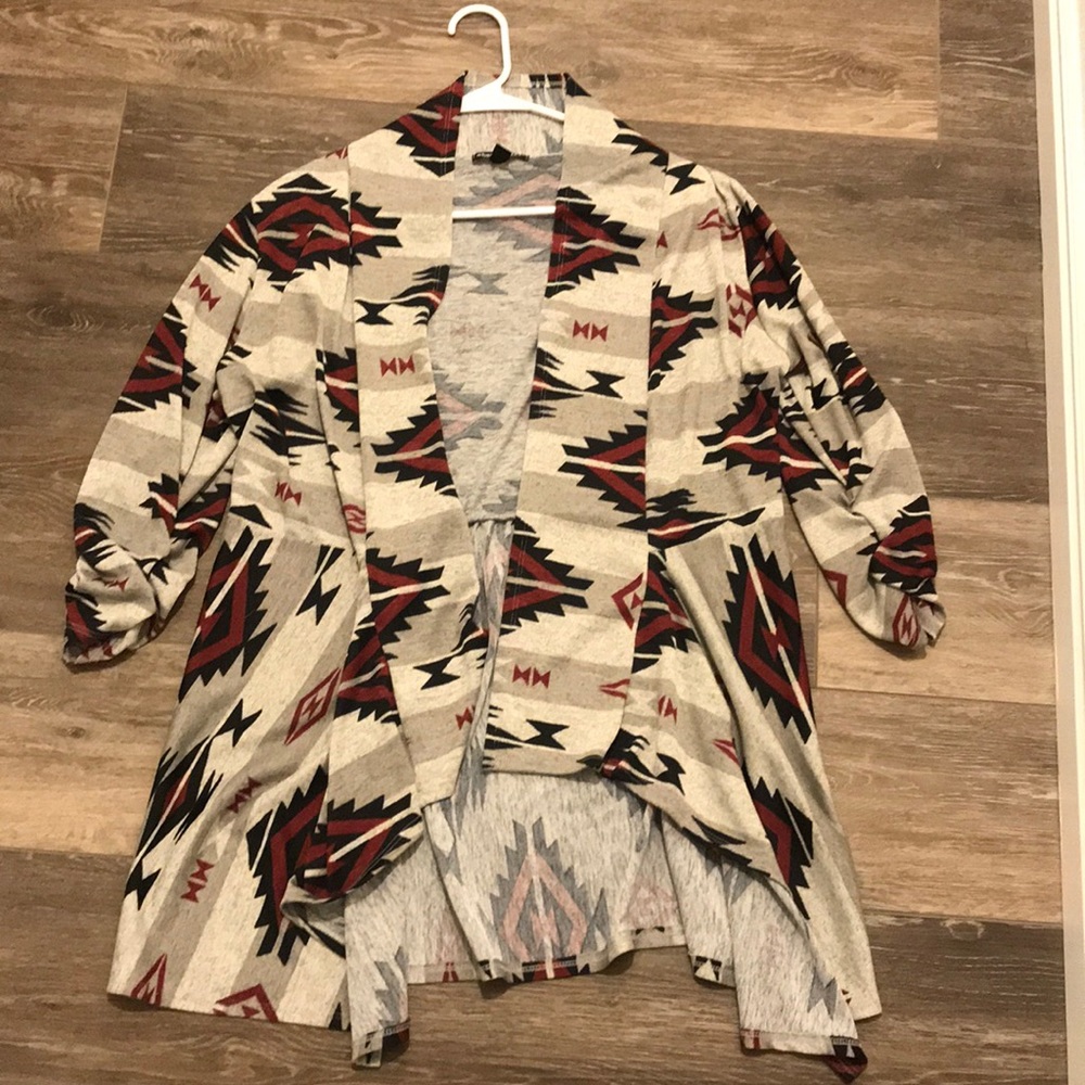Tunic cardigan
